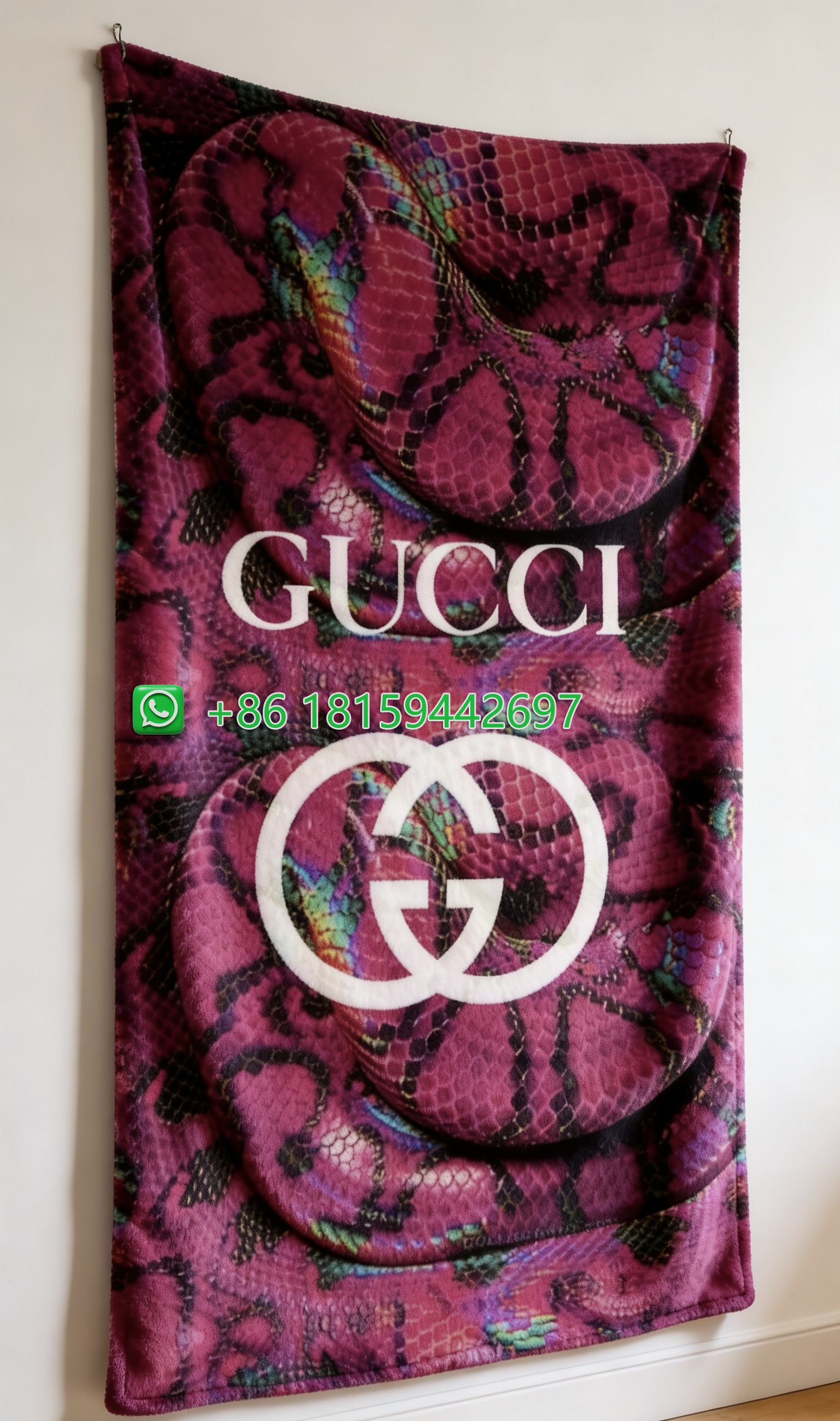 Gucci Throw Blankets